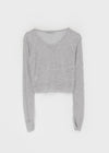Flat Eyelet Summer Crop Cardigan