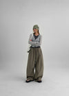 Penmit Nylon Eyelet Two Way Pants