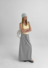 Olbeng Summer Banding Maxi Long Skirt