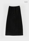 Olbeng Summer Banding Maxi Long Skirt