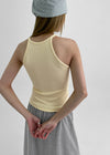 Fruit Basic Halter Sleeveless (built-in Cap)
