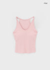 Fruit Basic Halter Sleeveless (built-in Cap)