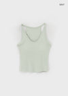 Fruit Basic Halter Sleeveless (built-in Cap)