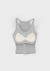 Fruit Basic Halter Sleeveless (built-in Cap)