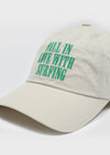 Pinpong Nylon Lettering Ball Cap