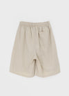 (UNISEX) Canview Nylon Curve Bermuda Banding Pants