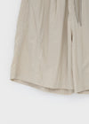 (UNISEX) Canview Nylon Curve Bermuda Banding Pants