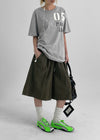 Tolnet Number Loose Fit Short Sleeve T-shirt