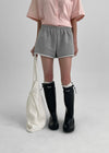 Untut Cutting Banding Shorts