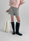 Untut Cutting Banding Shorts