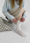 Peseng See-through Ribbed Socks