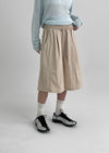 (UNISEX) Canview Nylon Curve Bermuda Banding Pants
