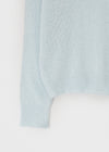Dalang Loose Fit Henley Neck Knit Long Sleeve T-shirt