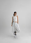 (UNISEX) Yukin Pintuck Bermuda Banding Pants