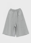 (UNISEX) Yukin Pintuck Bermuda Banding Pants
