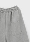 (UNISEX) Yukin Pintuck Bermuda Banding Pants