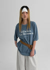 Melken Pigment Printing Short Sleeve T-shirt