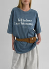 Melken Pigment Printing Short Sleeve T-shirt