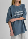 Melken Pigment Printing Short Sleeve T-shirt
