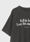 Melken Pigment Printing Short Sleeve T-shirt