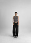 Kinya Zebra Wide Raw Denim Pants