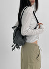 Hooken Check Ribbon Mini Backpack
