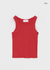 Dotemme Damage Ribbed Sleeveless