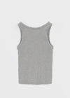 Dotemme Damage Ribbed Sleeveless