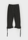 Caning Frill Strap Capri Banding Pants
