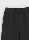 Caning Frill Strap Capri Banding Pants