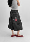 Bedil Non-fade Patch Bermuda Denim Pants
