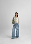 Dickova Wide Denim Pants
