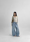 Dickova Wide Denim Pants