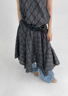 Bobku rattan wide belt