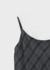 Kiyan Check Sleeveless Long One Piece