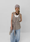 Deotting Layered Strap Long Sleeveless
