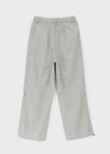(UNISEX) Showkeng Banding Rivet String Nylon Pants