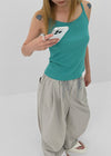 Hometio Basic Ribbedsleeveless