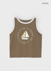 Rappel Color Block Print Summer Sleeveless