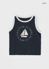 Rappel Color Block Print Summer Sleeveless