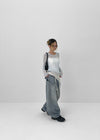 (UNISEX) Kolgen Pocket Balloon Denim Pants