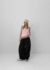 (UNISEX) Showkeng Banding Rivet String Nylon Pants