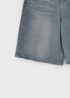 Horemt Washed Bermuda Denim Pants
