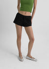 Solvereen Lace Dot Banding Shorts