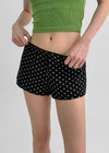 Solvereen Lace Dot Banding Shorts
