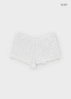 Solvereen Lace Dot Banding Shorts