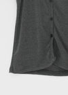 Rection Button Halter Sleeveless