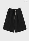 (UNISEX) Zombie Banding Cargo Bermuda Shorts