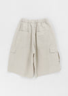 (UNISEX) Zombie Banding Cargo Bermuda Shorts