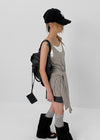Deotting Layered Strap Long Sleeveless